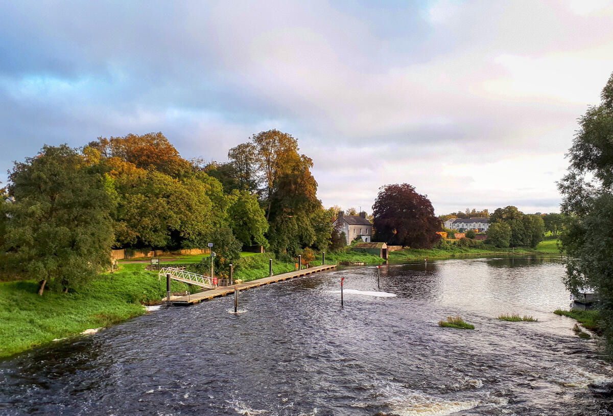 River Erne, Belturbet, County Cavan, Ireland